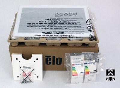 NEW, Open Box ELO ET1502L POS Touch Screen (WHITE), ET1502L-2UWC-1-WH-NS-G-RVZK