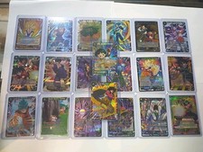 Dragon Ball Super Card Game Lot Of 20 HOLO Random Cards No Dupes NM Unsorted 