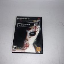Manhunt (Sony PlayStation 2, 2003) PS2 CIB W/ Manual