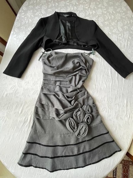 Women Rinascimento Dress Grey 36
