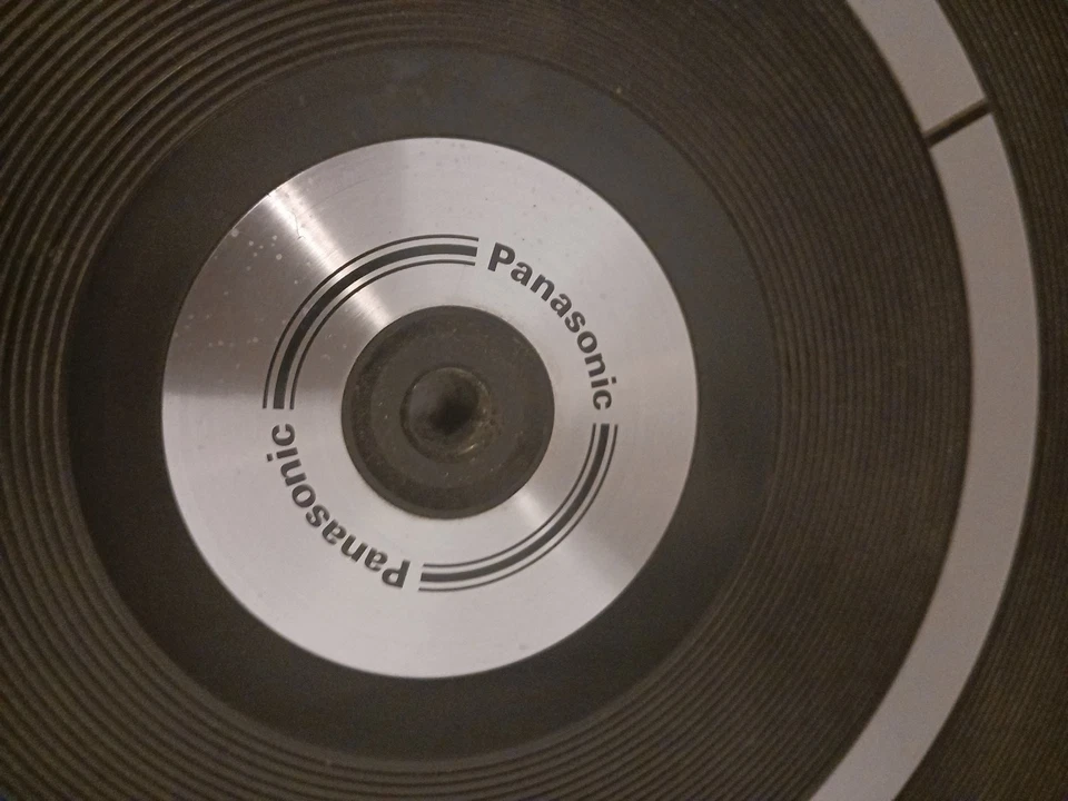 Plato de repuesto para tocadiscos marca Panasonic Bsr negro plateado disco 11" Foto 3 de 4