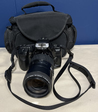 Minolta Maxxum 300si With AF Zoom 75-300mm Lense Film Camera w/Case Untested