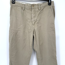 Polo Ralph Lauren Mens Classic Fit Chino Pants 30/32 Cotton Khaki Casual