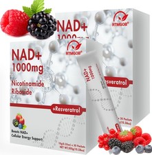 Nicotinamide Riboside Resveratrol NAD Supplement 900mg Anti-Aging