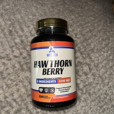Mecisco Haw Thorn Berry Supplements 120 Vegan Capsules Exp 4/27
