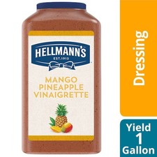 Hellmann's Mango Pineapple Vinaigrette Dressing Bulk, 1 Gallon, 4 Per Case