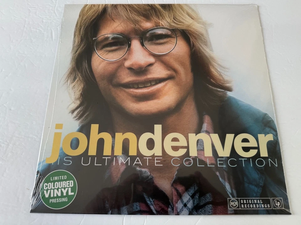 His Ultimate Collection [180-Gram Green Colored Vinyl] by John Denver (Record, 2 - Image 2 of 4