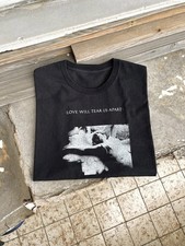 Vintage Joy Division Love Will Tear Us Apart Rock Band T-Shirt Size XL Black