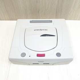 Sega Saturn Console bundle with 5 games & memory tested Japan White NTSC-J
