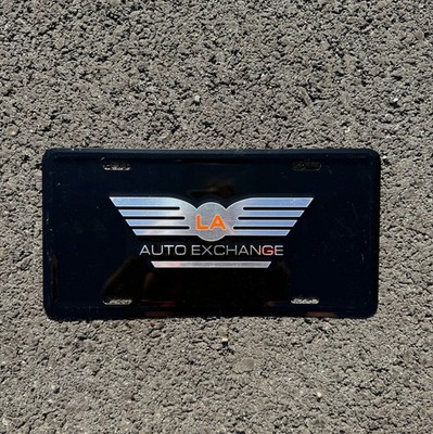 Booster License Plate El Monte Montebello Montclair LA Auto Exchange Dealership