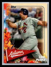 Albert Pujols St. Louis Cardinals 2024 Topps Update #AT-26 Autumn Tales