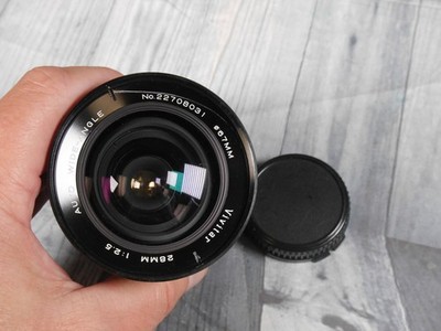 For Canon 28mm f/2.5 Vivitar prime lens FD Mount Lens for AE-1
