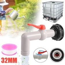 IBC Tank Adapter Auslaufhahn Wassertank Kugelauslaufhahn Wasserhahn Zubeh&ouml;r 32mm