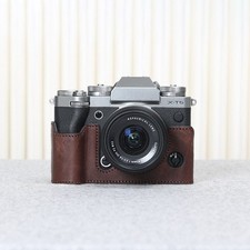 Leather Camera Bag Dock Case Base Protection Cover For Fujifilm X-T5 XT5 Camera
