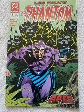 THE PHANTOM #8 Lee Falk's Classic Peter David DC Comics 1989 FN