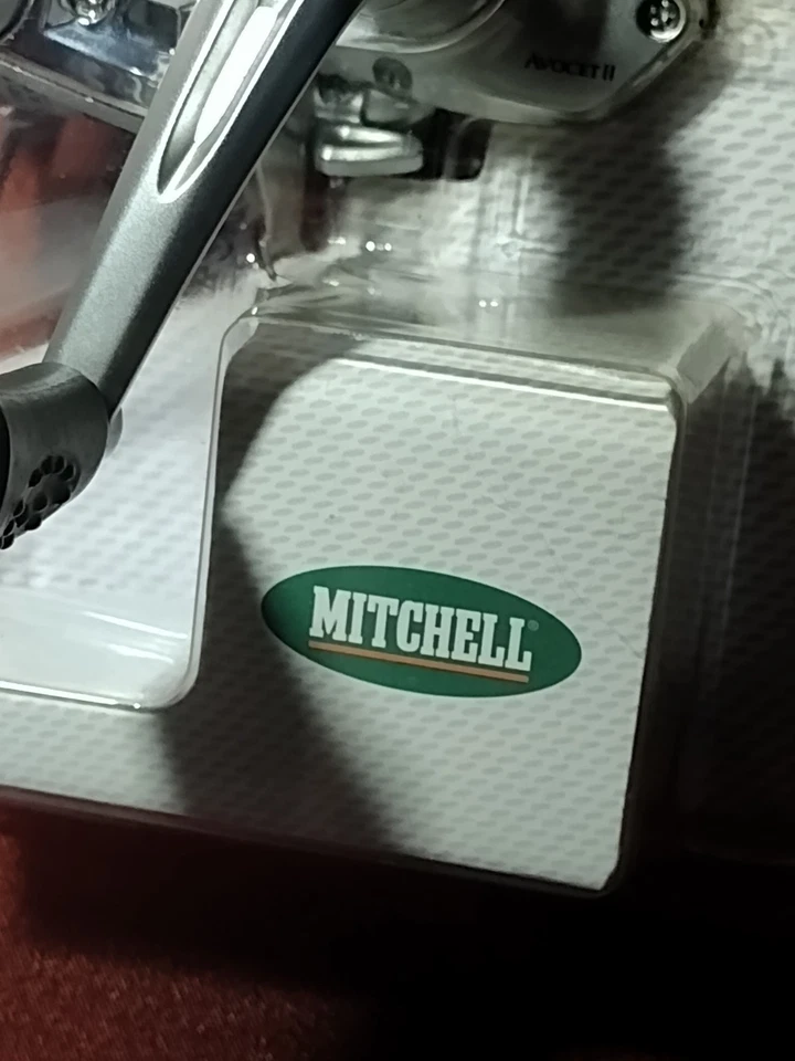Vintage NOS Mitchell Avocet II AVS500ULF 5,2:1 Spinn Angelrolle glatt Neu - Bild 4 von 4