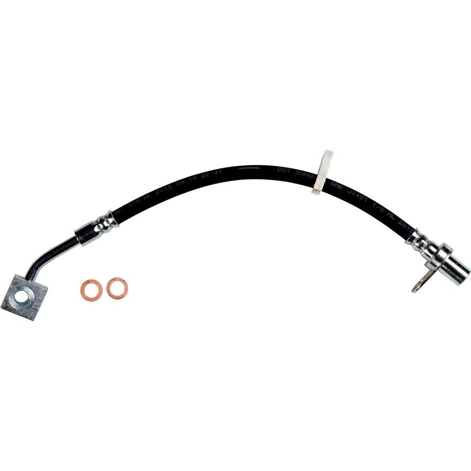 Front Brake Line Brake Hose For Ram 1500 2011-2015 Dodge Ram 1500 2010-2010 4WD - Image 2 of 4
