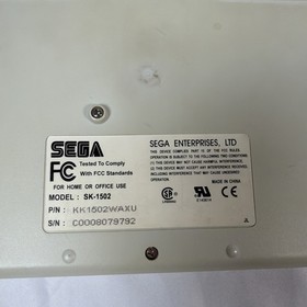 Sega Dreamcast SK-1502 Keyboard Gaming Controller In Box - Tested - Authentic