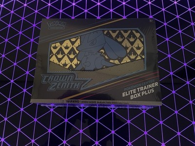 DEFECTIVE Factory Sealed Pokmon TCGCrown Zenith Pokemon Center Elite Tra G3D
