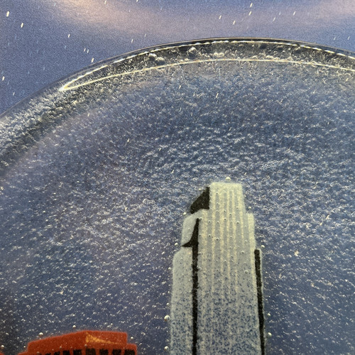Peggy Karr Fused Art Glas OMAHA, Nebraska 11" Runde Platte Signiert Aufkleber Box - Bild 6 von 22