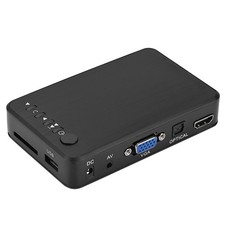 Lecteur vidéo Audio HDMI 1080P HD Audio et vidéo Lecteur multimédia avec télé...
