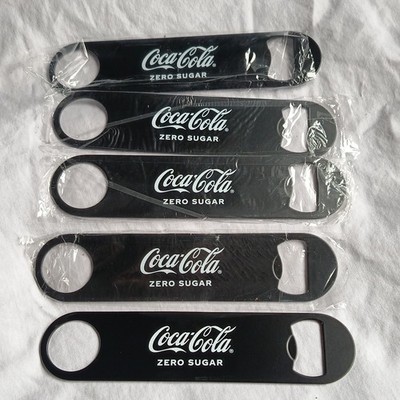 SET 5x Coca Cola Zero Bar Blade Flaschenöffner