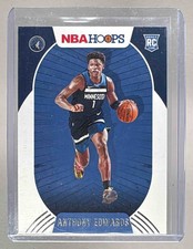Anthony Edwards 2020 Panini Hoops #216 Rookie RC
