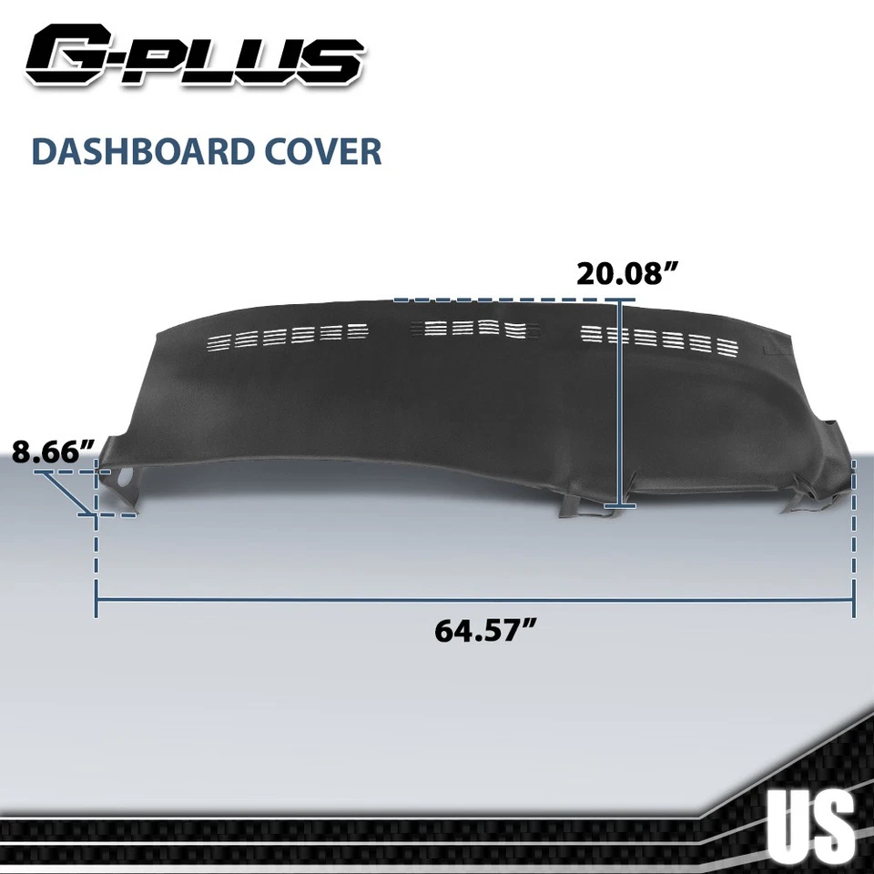 Fit for 1999-2006 Silverado Sierra Dash Cap Board Cover Dashboard Overlay - Imagem 3 de 4