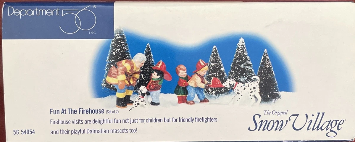Dept 56 Firehouse In Department 56 Dickens Village Buildings for