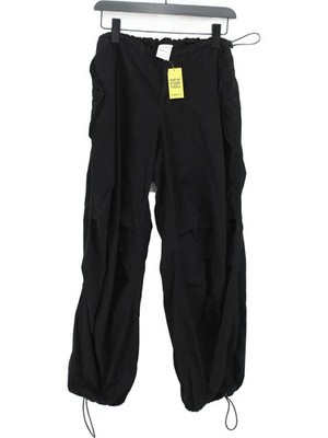 Iets Frans Men's Trousers S Black 100% Cotton Tapered Cargo