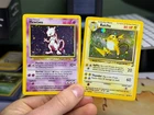 Raichu 16/130 Mewtwo 10/130 Base Set 2 2000 SWIRL Vintage Pokemon Card Lot WOTC