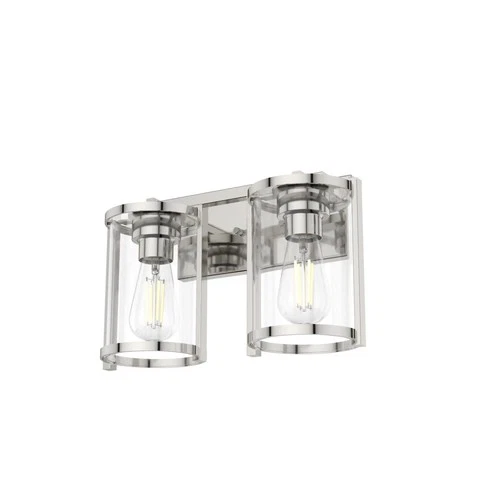 Hunter Astwood 2 Light Vanity Bathroom Wall Light Fixture Modern Traditional - Picture 1 of 6