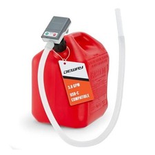 Gas Can Fuel Transfer Pump Ultra Fast 3.8 Gpm Flow Rate Basic No Auto-stop
