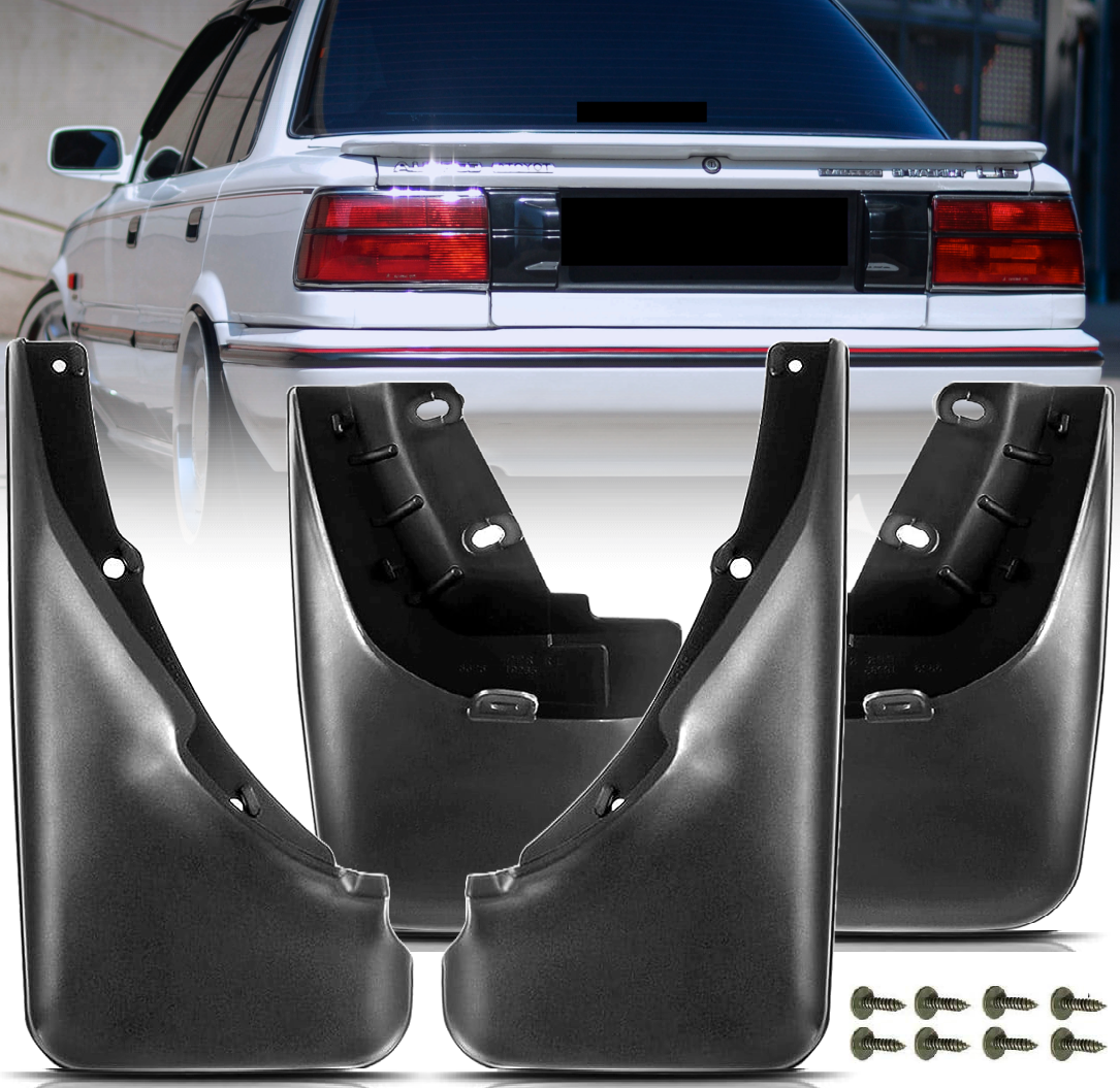 【koas様】未使用 80's 90's L.L. Bean足跡柄 マット For 1988-1992 Toyota Corolla E90 AE92 Mud Flaps Splash Guard