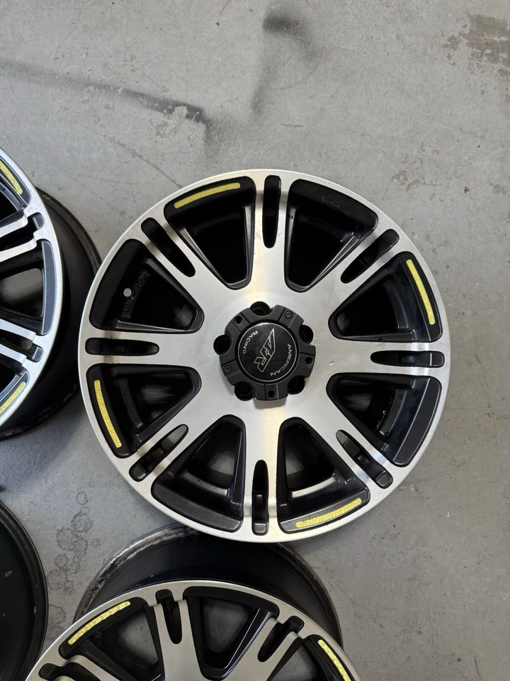 Jeep Wrangler Rims - american racing wheels 17” - Image 4 of 4