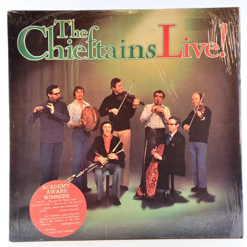 The Chieftains Live LP Vinyl Album 1983 Shanachie Shan 79027