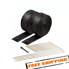 DEI 010073 Black Titanium Exhaust Wrap Kit