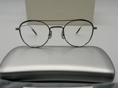 新品未使用 OLIVER PEOPLES TAKUMI TK-2 Oliver Peoples TK 2 Takumi 47mm Eyeglasses OV 1275 5254 Silver