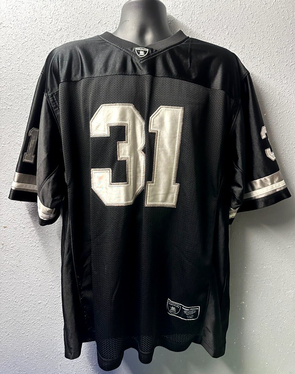 Renegade Oakland Raiders #31 Football Jersey Men's SZ: 2XL Black