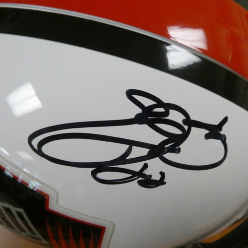 Von Emmitt Smith signierter Hall Of Fame Helm in Originalgröße Replik mit PSA - Bild 2 von 16