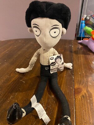 DISNEY Frankenweenie PLUSH SET Victor Frankenstein W Tag