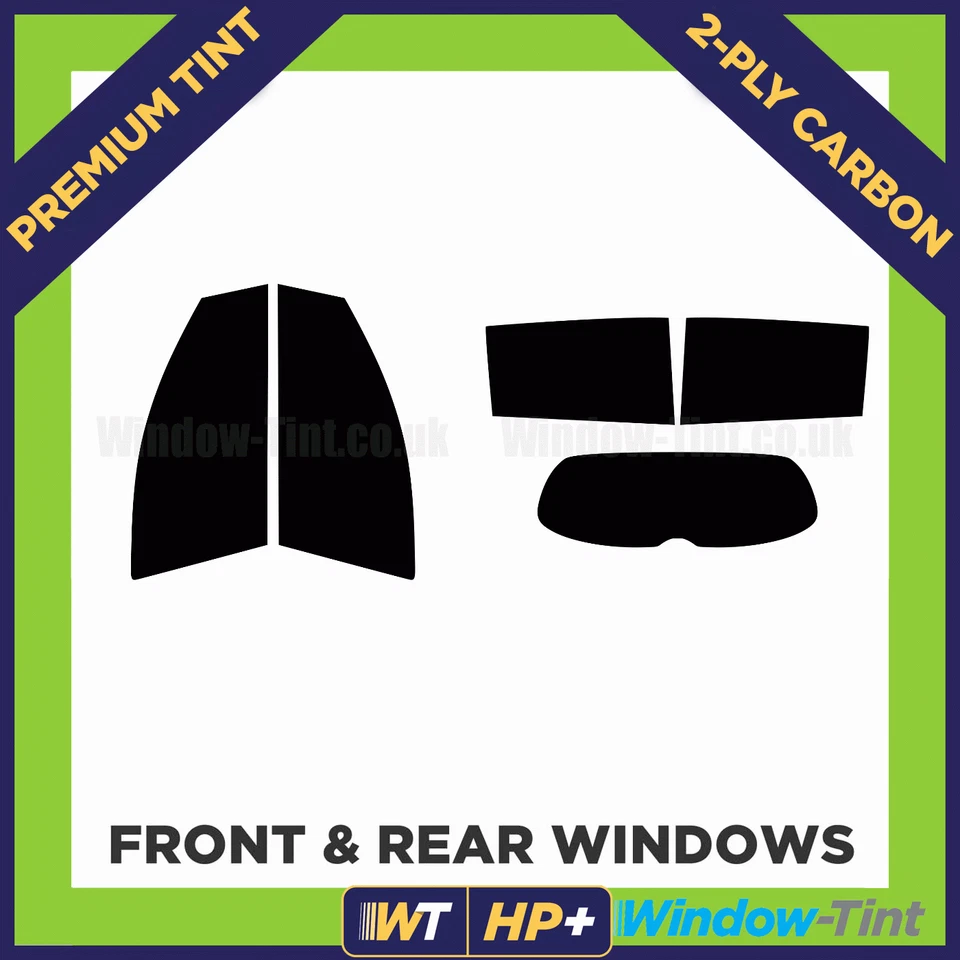 Para Chevrolet Aveo 5 puertas hatchback 12+ carbono precortado ventana tinte completo 2 capas Foto 2 de 4