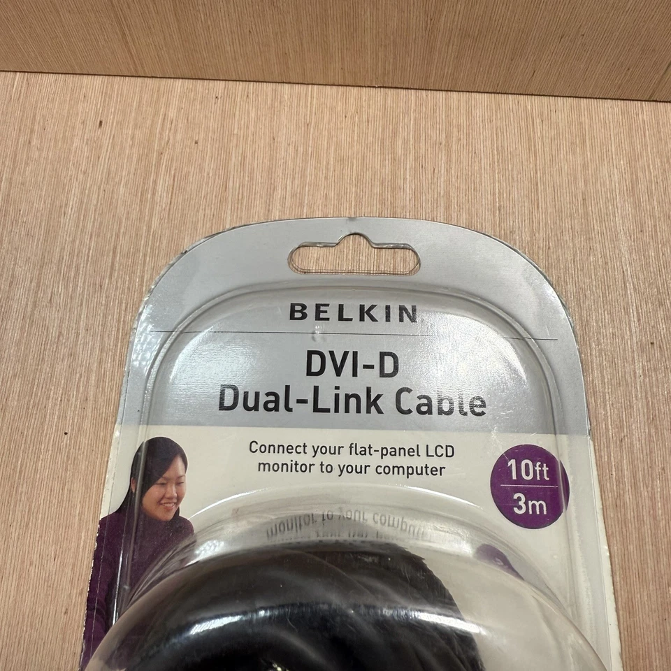 Brand New Sealed 10ft BELKIN DVI Dual Link Cable Digital TMDS Monitor Cable!! - Image 4 of 4