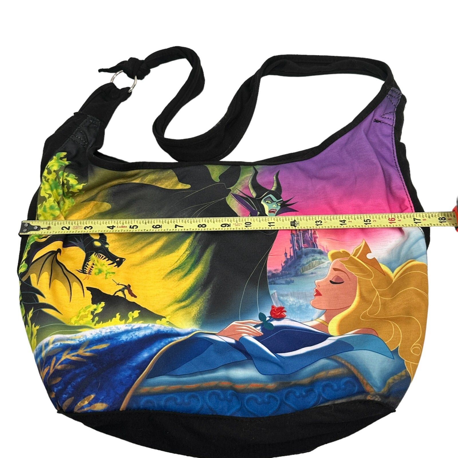 Loungefly Maleficent Sleeping Beauty Disney Hobo … - image 9