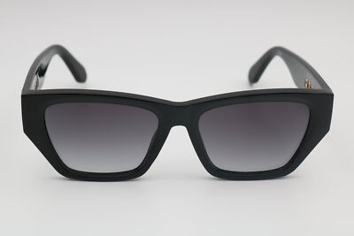 Quay No Apologies Black/Smoke Cat Eye Sunglasses 54-17-145