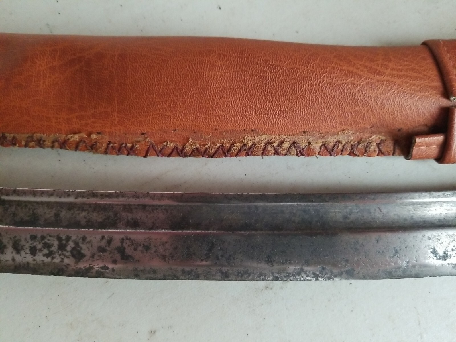 WWII Dutch Klewang Cutlass w/Scabbard Marked Vince Netherlands eBay