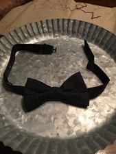 Boy s Black Polka Dot Bow Tie