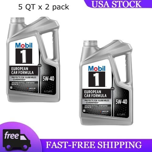 Mobil 1 FS European Car Formula Full Synthetic Motor Oil 5W 40 5 Qt X mobil-1-fs-european-car-formula-full-synthetic-motor-oil-5w-40-5-qt-x