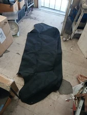 Used Jaguar XJS Convertible Top Tonneau Boot Cover BLACK ACTUAL
