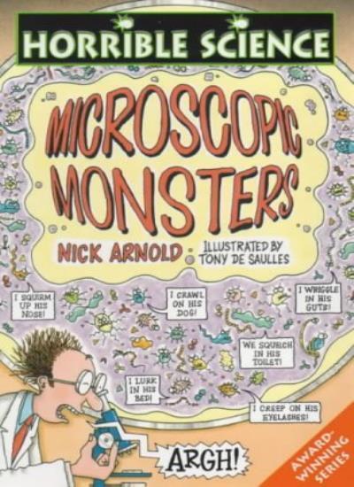 BOOK-Microscopic Monsters (Horrible Science),Nick Arnold, Tony de S , Świetna jakość, wysoka jakość